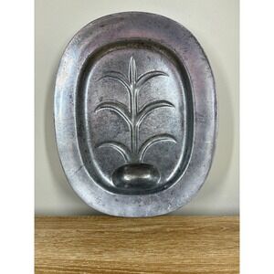 Wilton Armetale RWP Pewter Tree of Life Well Tree Meat Serving Platter Footed